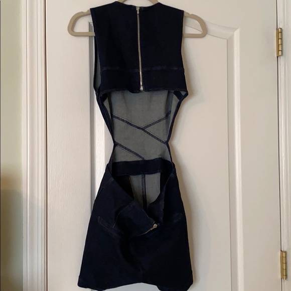 3x1 Denim Cross Body Romper Size Medium - Picture 5 of 8